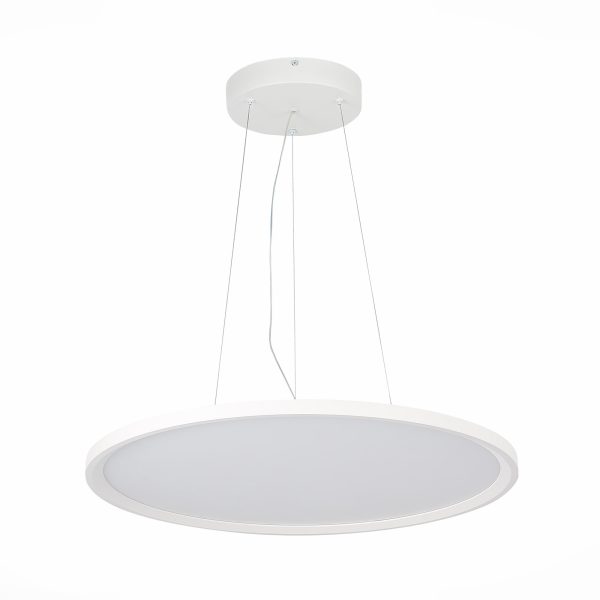 ST602.543.56 Светильник подвесной Белый LED 1*56W 4000K 5 040Lm Ra>80 120 IP20 D600xH35 185-265V Подвесные светильники — изображение 2