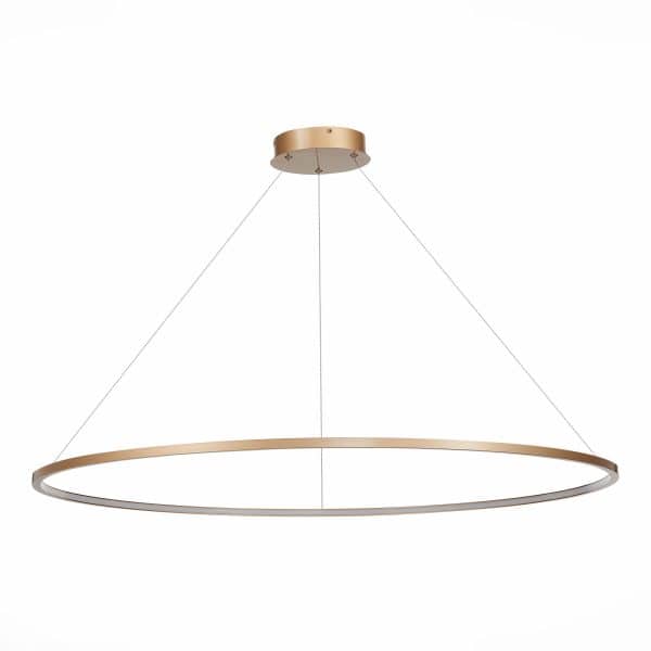 ST603.243.57 Светильник подвесной ST-Luce Золотистый/Белый LED 1*57W 4000K Подвесные светильники — изображение 2