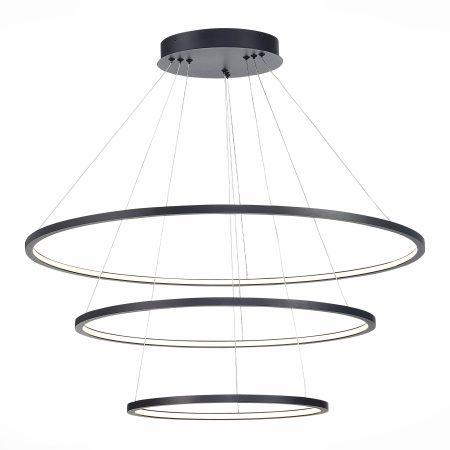 ST603.443.114 Светильник подвесной ST-Luce Черный/Белый LED 1*114W 4000K Подвесные светильники