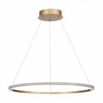 ST604.243.34 Светильник подвесной ST-Luce Золотистый/Белый LED 1*34W 4000K Подвесные светильники — изображение 2