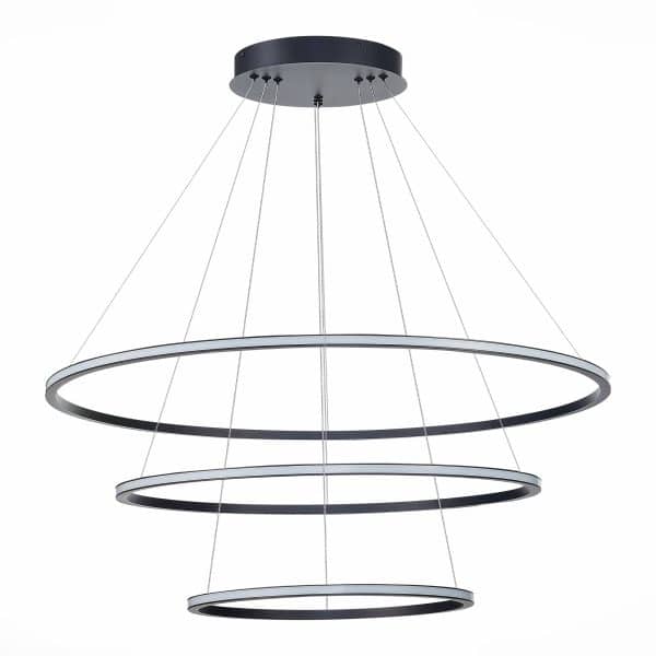 ST604.443.114 Светильник подвесной ST-Luce Черный/Белый LED 1*114W 4000K Подвесные светильники — изображение 2