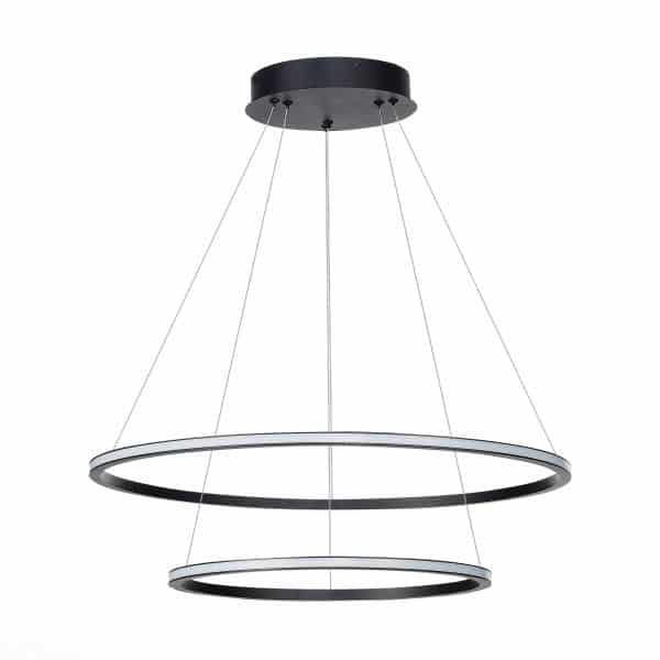 ST604.443.56 Светильник подвесной ST-Luce Черный/Белый LED 1*56W 4000K Подвесные светильники — изображение 2