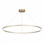 ST605.203.57 Cветильник подвесной SMART ST-Luce Золотистый/Белый LED 1*57W 2800-6500K Подвесные светильники