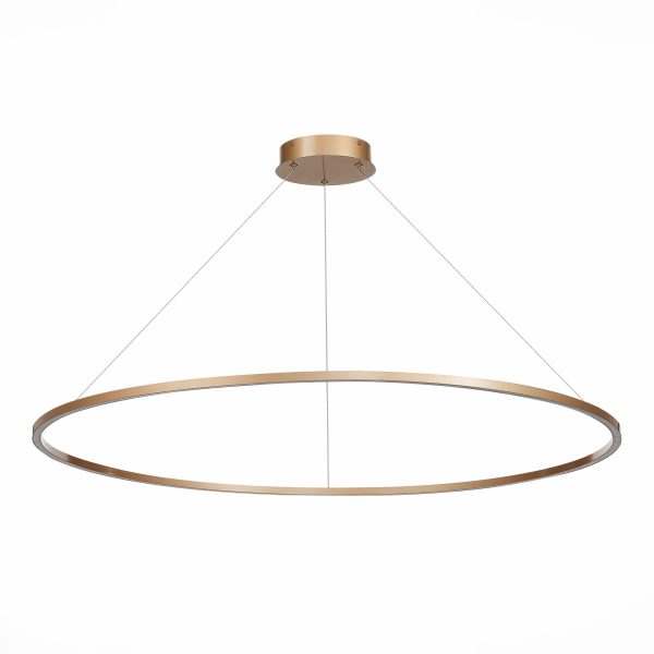 ST605.203.57 Cветильник подвесной SMART ST-Luce Золотистый/Белый LED 1*57W 2800-6500K Подвесные светильники — изображение 2