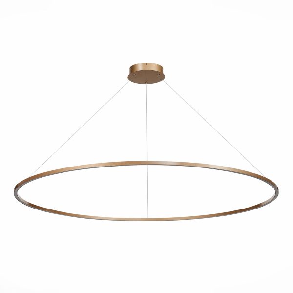 ST605.203.72 Cветильник подвесной SMART ST-Luce Золотистый/Белый LED 1*72W 2800-6500K Подвесные светильники — изображение 2