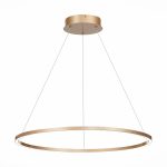 ST605.243.34 Светильник подвесной ST-Luce Золотистый/Белый LED 1*34W 4000K Подвесные светильники