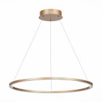ST605.243.34 Светильник подвесной ST-Luce Золотистый/Белый LED 1*34W 4000K Подвесные светильники — изображение 2