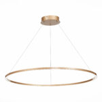 ST605.243.46 Светильник подвесной ST-Luce Золотистый/Белый LED 1*46W 4000K Подвесные светильники