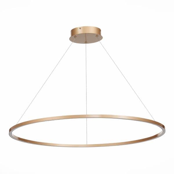 ST605.243.46 Светильник подвесной ST-Luce Золотистый/Белый LED 1*46W 4000K Подвесные светильники — изображение 2