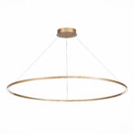 ST605.243.57 Светильник подвесной ST-Luce Золотистый/Белый LED 1*57W 4000K Подвесные светильники