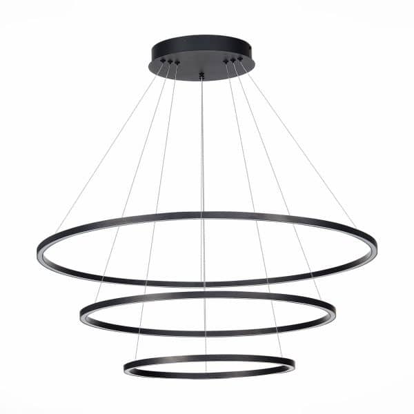 ST605.443.114 Светильник подвесной ST-Luce Черный/Белый LED 1*114W 4000K Подвесные светильники — изображение 2