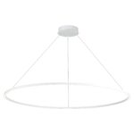 ST605.503.57 Cветильник подвесной SMART ST-Luce Белый/Белый LED 1*57W 2800-6500K Подвесные светильники