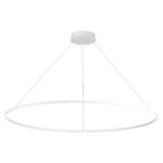 ST605.543.57 Светильник подвесной ST-Luce Белый/Белый LED 1*57W 4000K Подвесные светильники