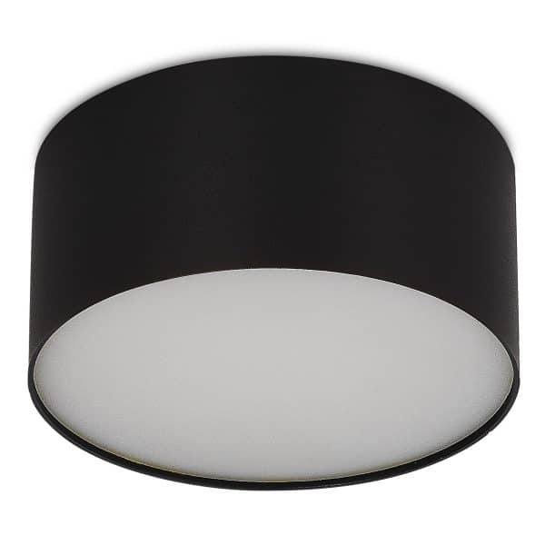 ST606.432.12 Светильник потолочный Черный LED 1*12W 3000K 1 080Lm Ra>85 120° IP20 D120xH55 185-265V Накладные светильники — изображение 2