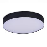 ST606.432.48 Светильник потолочный Черный LED 1*48W 3000K 4 320Lm Ra>85 120° IP20 D400xH55 185-265V Накладные светильники — изображение 2