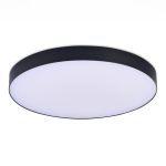 ST606.442.96 Светильник потолочный Черный LED 1*96W 4000K 8 640Lm Ra>85 120° IP20 D600xH55 185-265V Накладные светильники — изображение 2