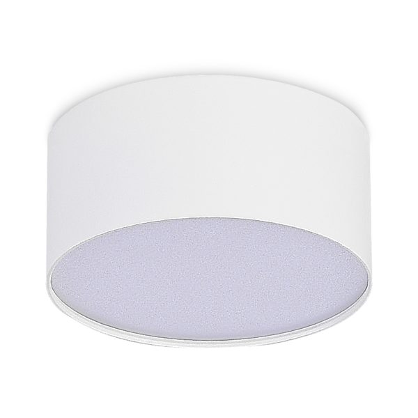 ST606.532.12_02W ST606.532.12 Светильник потолочный Белый LED 1*12W 3000K 1 080Lm Ra>85 120° IP20 D120xH55 185-265V Накладные светильники — изображение 2