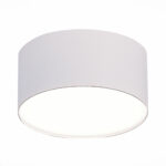ST606.542.12 Светильник потолочный Белый LED 1*12W 4000K 1 080Lm Ra>90 120° IP20 D120xH55 185-265V Накладные светильники