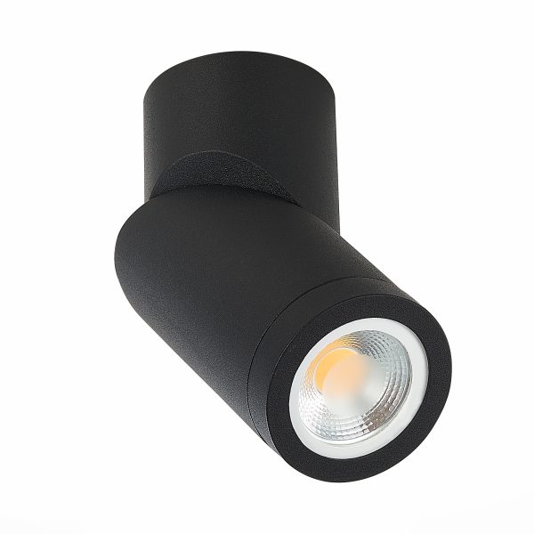 ST650.402.01_02W ST650.402.01 Светильник потолочный Черный GU10 1*50W IP20 D62xH151 180-240V Без ламп Накладные светильники — изображение 2