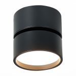 ST651.432.09 Светильник потолочный поворотный Черный LED 1*9W 3000K 720Lm Ra>90 120° IP20 D85xH87 17 Накладные светильники — изображение 2