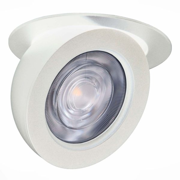 ST654.548.10 Св-к встр. Белый LED 1*10W 4000K 850Lm Ra>90 38° IP20 D109xH60 180-240V Встраиваемые светильники — изображение 2