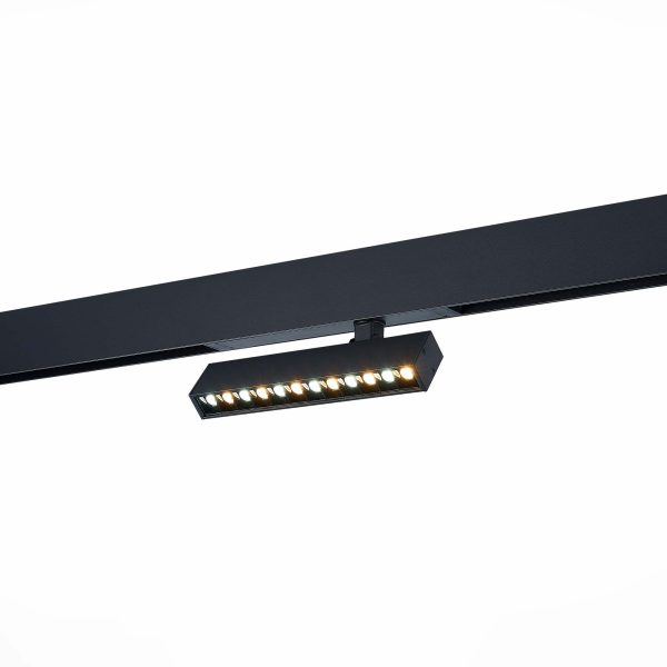 ST656.496.09_01W ST656.496.09 Св-к трек. SMART Черный LED 1*9W 2700K-6000K 700Lm Ra>90 24 IP20 L220xW25xH105 220V SKYLINE 220