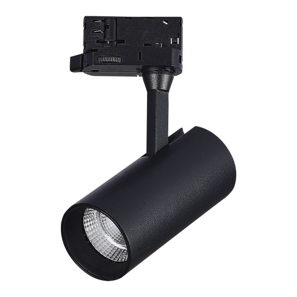 ST661.446.10_03W ST661.446.10 Св-к трек. Черный LED 1*10W 4000K 800Lm Ra>90 38° IP20 L130xW60xH195 165-265V Трехфазная трековая система — изображение 2