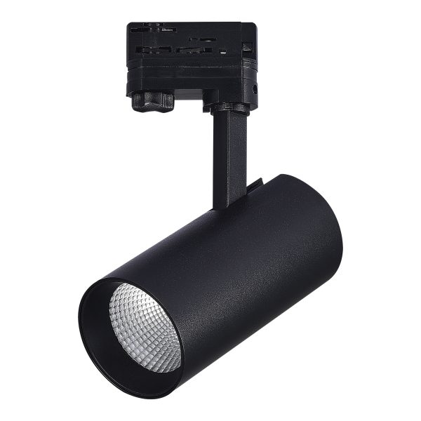 ST661.446.30_03W ST661.446.30 Св-к трек. Черный LED 1*30W 4000K 2 400Lm Ra>90 38° IP20 L170xW80xH245 165-265V Трехфазная трековая система — изображение 2