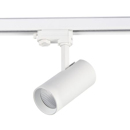 ST661.536.20 Св-к трек. Белый LED 1*20W 3000K 1 600Lm Ra>90 38° IP20 L150xW70xH202 165-265V Трехфазная трековая система