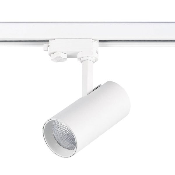ST661.546.30_02W ST661.546.30 Св-к трек. Белый LED 1*30W 4000K 2 400Lm Ra>90 38° IP20 L170xW80xH245 165-265V Трехфазная трековая система — изображение 2