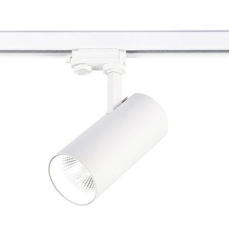 ST661.546.40 Св-к трек. Белый LED 1*40W 4000K 3 200Lm Ra>90 38° IP20 L190xW85xH265 165-265V Трехфазная трековая система