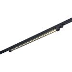 ST662.446.30 Св-к трек. Черный LED 1*30W 4000K 2 400Lm Ra>90 48° IP20 L935xW33xH73 165-265V Трехфазная трековая система — изображение 2
