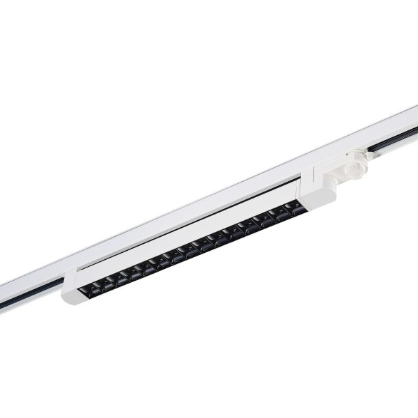 ST662.546.15_02W ST662.546.15 Св-к трек. Белый LED 1*15W 4000K 1 200Lm Ra>90 48° IP20 L535xW33xH73 165-265V Трехфазная трековая система — изображение 2
