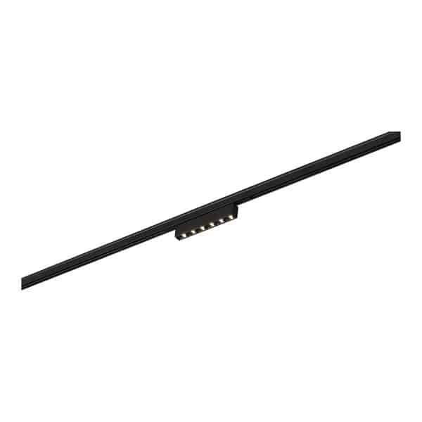 ST666.436.05 Магнитный трековый светильник Черный LED 1*5W 3000K 220Lm Ra>90  IP20 L100xW10xH18 24V SUPER5 — изображение 2