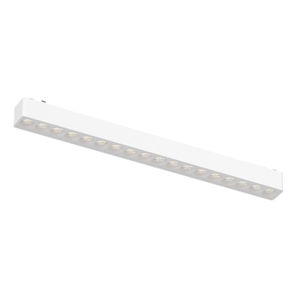ST673.536.18_01W ST673.536.18 Магнитный трековый светильник Белый LED 1*18W 3000K 1 560Lm Ra>90 36° IP20 L338xW26xH24 SKYFLAT