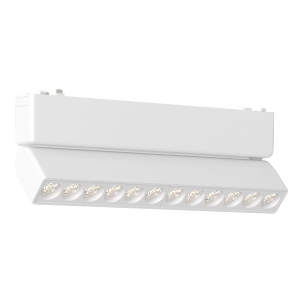 ST675.536.12 Магнитный трековый светильник Белый LED 1*12W 3000K 710Lm Ra>90 >90 IP20 L230xW26xH82 4 SKYFLAT