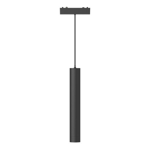 ST680.433.07_01W ST680.433.07 Магнитный трековый светильник Черный LED 1*7W 3000K 430Lm Ra>90 36° IP20 D30xH300 48V SKYFLAT