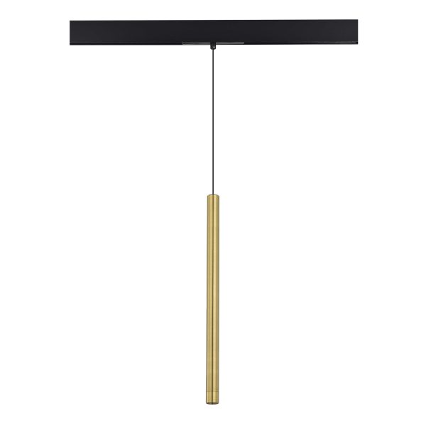 ST682.336.07 Магнитный трековый светильник Золотистый LED 1*7W 3000K 450Lm Ra90 36° IP20 D32xH307 48 SKYLINE 48 — изображение 2