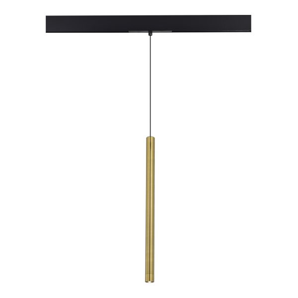 ST683.346.08_01W ST683.346.08 Магнитный трековый светильник Золотистый LED 1*8W 4000K 450Lm Ra90 24° IP20 D30xH500 48 SKYLINE 48