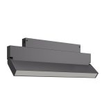ST685.436.18 Св-к трек. Черный LED 1*18W 3000K 1 470Lm Ra>90 120° IP20 L370xW26xH137 220V SKYLINE 220 — изображение 2