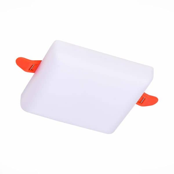 ST700.038.08 Св-к встр. Белый LED 1*8W 3000K 690Lm Ra80 120° IP20 L90xW90xH20 85-265V Встраиваемые светильники — изображение 2