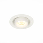 ST702.138.12 Св-к встр. Белый LED 1*12W 3000K 900Lm Ra80 24° IP20 D90xH92 180-240V Встраиваемые светильники