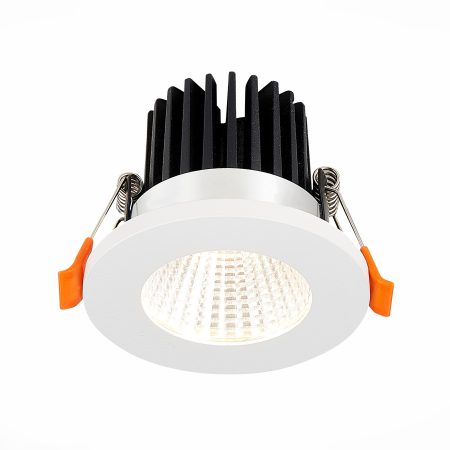 ST704.548.10 Св-к встр. Белый LED 1*10W 4000K 900Lm Ra>90 38° IP20 D80xH60 170-240V Встраиваемые светильники