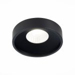 ST751.448.10 Св-к встр. Черный LED 1*10W 4000K 750Lm Ra>90 38° IP20 D100xH75 170-240V Встраиваемые светильники — изображение 2