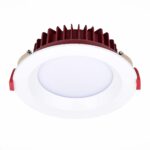 ST752.538.12 Св-к встр. Белый LED 1*12W 3000K 960Lm Ra80 100° IP44 D115xH47 100-240VV Встраиваемые светильники — изображение 2