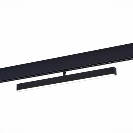 ST802.446.12 Магнитный трековый светильник Черный LED 1*12W 4000K 750Lm Ra>90 120° IP20 L405xW22