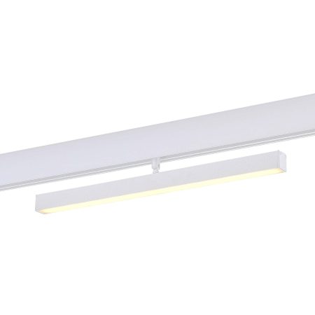 ST802.536.12 Магнитный трековый светильник Белый LED 1*12W 3000K 900Lm Ra>90 120° IP20 L405xW22
