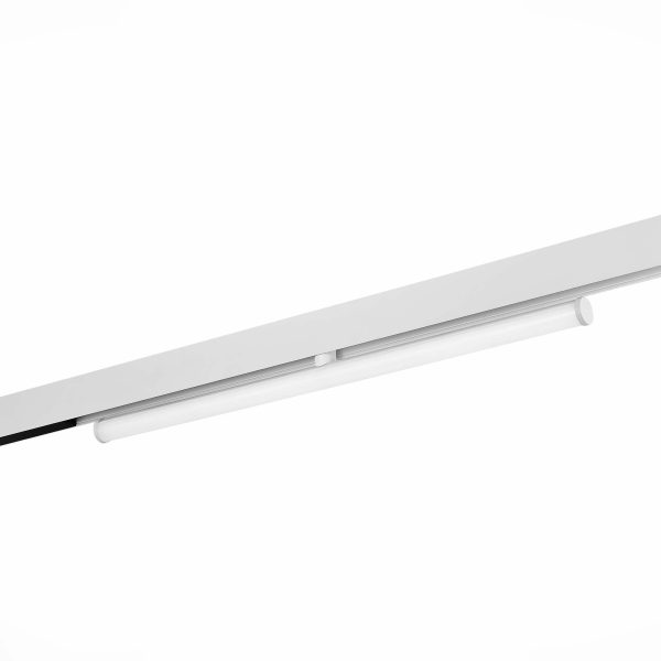 ST803.536.10_02W ST803.536.10 Магнитный трековый светильник Белый LED 1*10W 3000K 1 200Lm Ra>90 120° IP20 L604xW28xH8 SKYLINE 48 — изображение 2