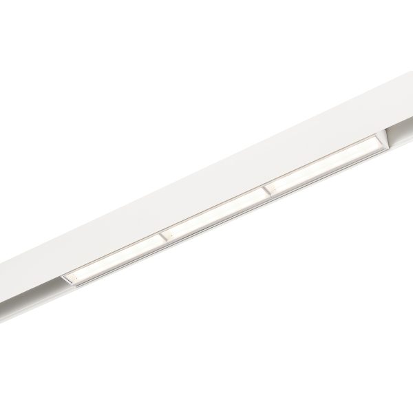 ST804.536.18_01W ST804.536.18 Магнитный трековый светильник Белый LED 1*18W 3000K 1 300Lm Ra>90 120° IP20 L330xW22xH4 SKYLINE 48