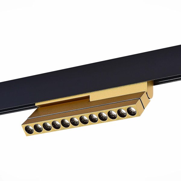 ST805.246.12_01W ST805.246.12 Магнитный трековый светильник Золотистый LED 1*12W 4000K 550Lm Ra>90 36° IP20 L220xW22x SKYLINE 48